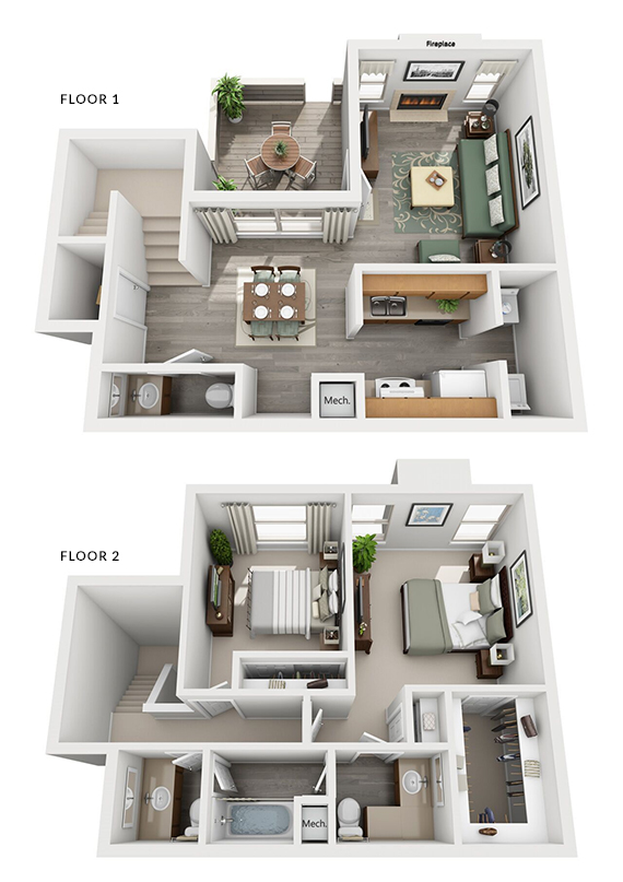 Pacifica floor plan layout