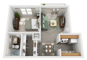 Waterbury floor plan layout