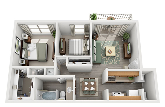 Waterstone floor plan layout